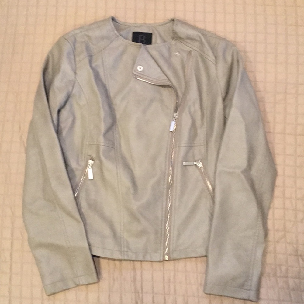 Taupe Moto jacket NWOT!!